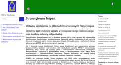 Desktop Screenshot of nopex.com.pl